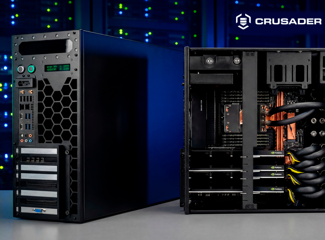 3Logic Group расширяет линейку Crusader Squire 4135R высокопроизводительными GPU-серверами