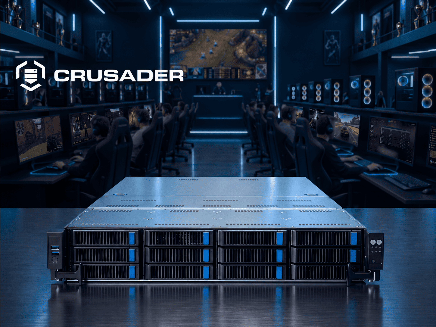3Logic Group оснастила 5 новых арен COLIZEUM серверами Crusader